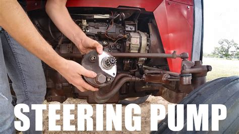 Turn your steering wheel to the right, and then to the left side. . 231 massey ferguson power steering fluid